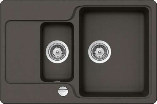 Мойка  Cambridge 60 D  Cristalite, 770x510, баварский камень