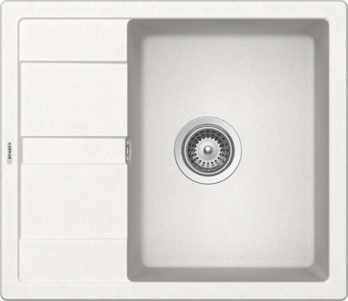Мойка  Optima 45D  Cristalite, 580х500, альпина