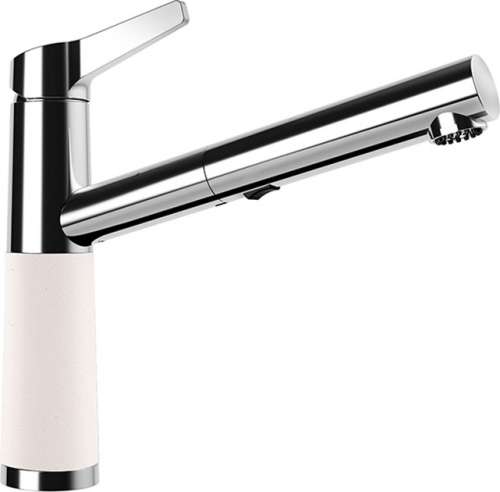 Смеситель (Schock) SC-510-D, Cristalite, хром/альпина