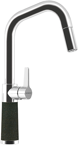 Смеситель (Schock) SC-530-D, Cristalite, хром/оникс