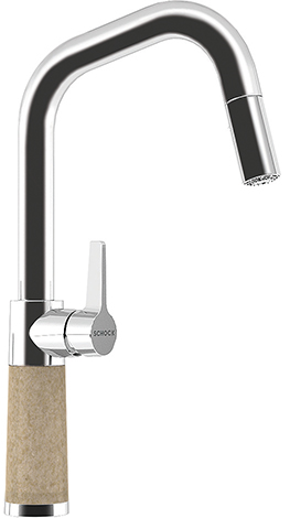 Смеситель (Schock) SC-530-D, Cristalite, хром/саббиа