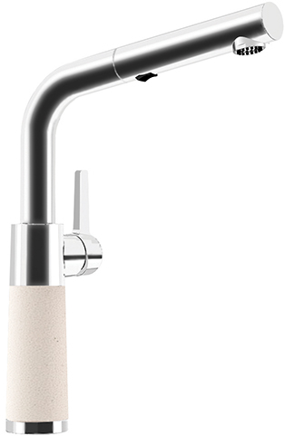Смеситель (Schock) SC-540-D, Cristalite, хром/альпина