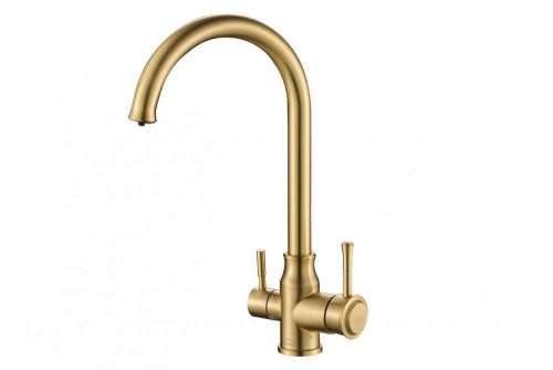 Смесители под фильтр SH 763 INOX BRONZE PVD
