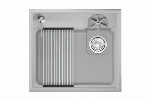 Мойка для кухни Granula Kitchen Space Rinzer 5807R  арктик