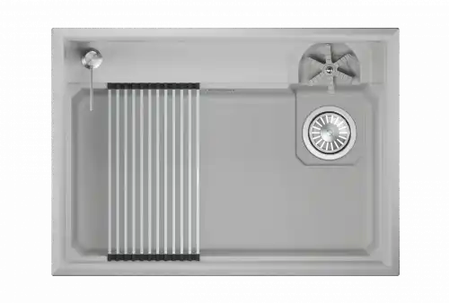 Мойка для кухни Granula Kitchen Space Rinzer 7308R арктик