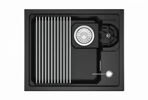 Мойка для кухни Granula Kitchen Space Rinzer 5505RU шварц