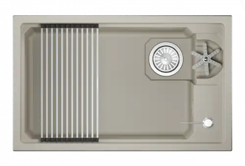 Мойка для кухни Granula Kitchen Space Rinzer 7309RU креман